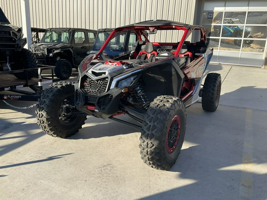 2025 Can-Am Maverick X3 X Rs Turbo RR Fiery Red & Hyper Silver