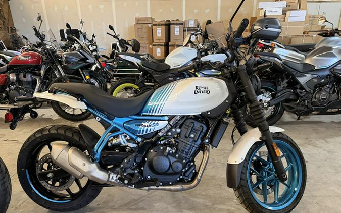 2026 Royal Enfield GUERRILLA - BRAVA BLUE
