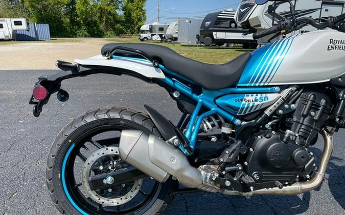 2026 Royal Enfield GUERRILLA - BRAVA BLUE