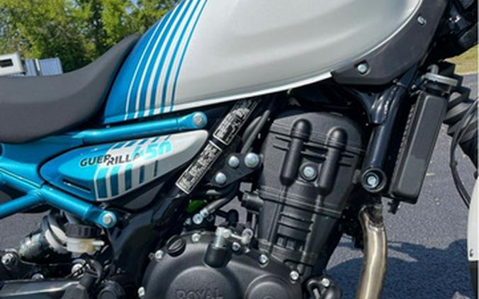2026 Royal Enfield GUERRILLA - BRAVA BLUE