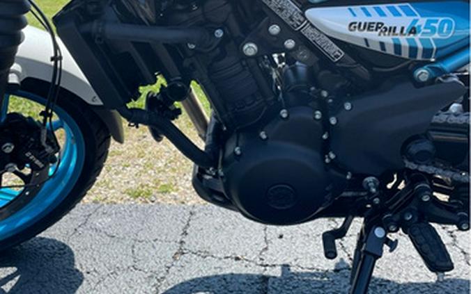 2026 Royal Enfield GUERRILLA - BRAVA BLUE
