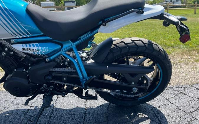 2026 Royal Enfield GUERRILLA - BRAVA BLUE