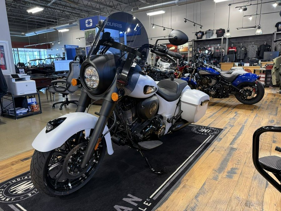 2026 Indian Motorcycle® Springfield ® Dark Horse® Ghost White Metallic Smoke