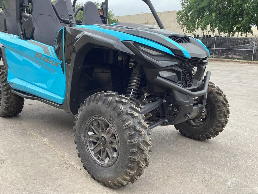 New 2023 YAMAHA WOLVERINE RMAX4 1000 RSPEC CYAN AND BLACK