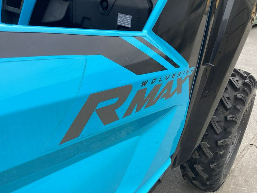 New 2023 YAMAHA WOLVERINE RMAX4 1000 RSPEC CYAN AND BLACK