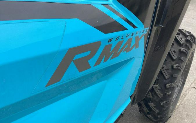 New 2023 YAMAHA WOLVERINE RMAX4 1000 RSPEC CYAN AND BLACK