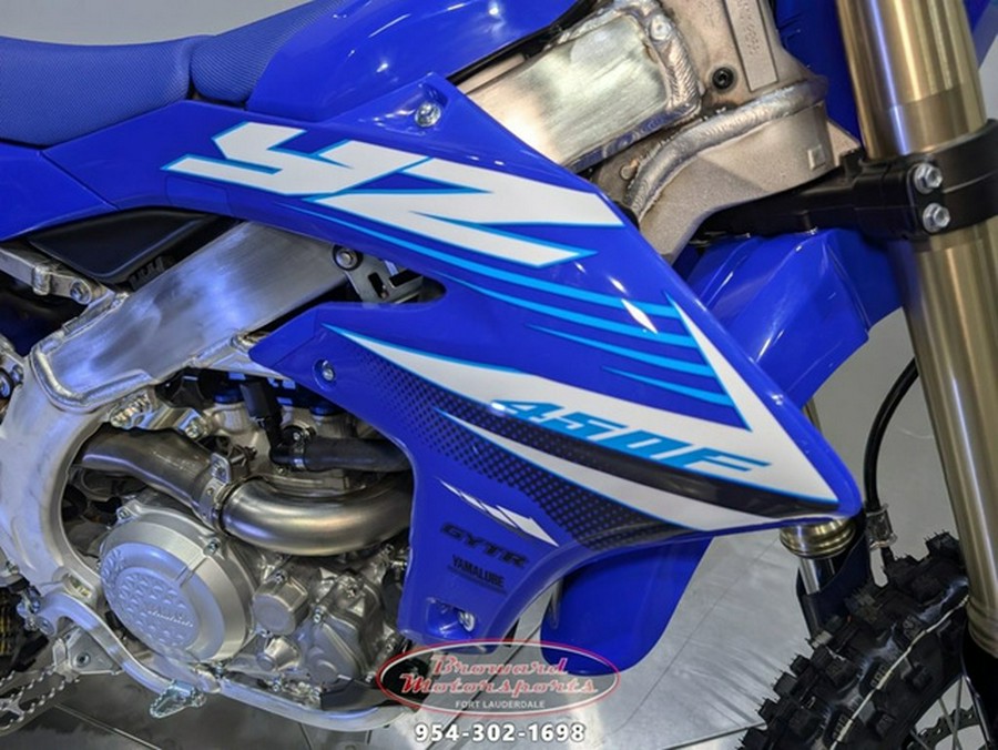 2025 Yamaha YZ 450F Team Yamaha Blue