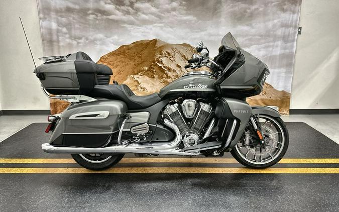 2024 Indian Motorcycle® Pursuit® Limited Titanium/Black Metallic