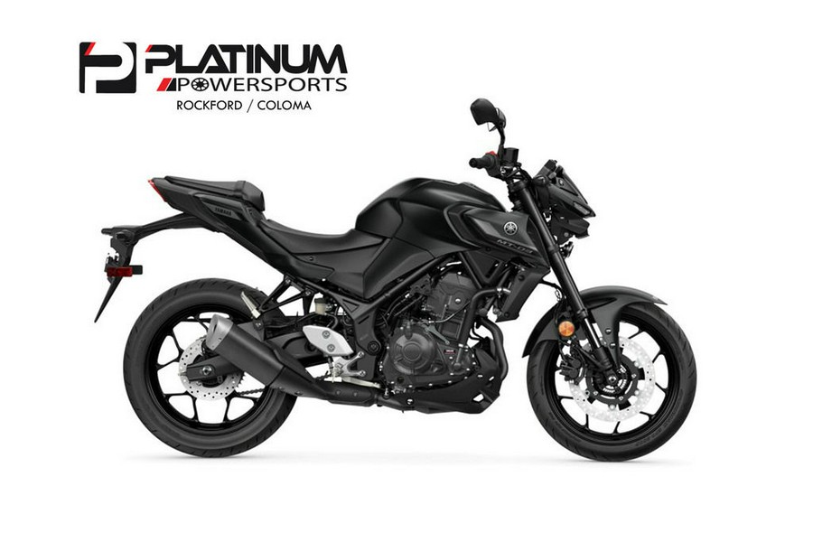 2026 Yamaha Mt-03 Matte Stealth Black