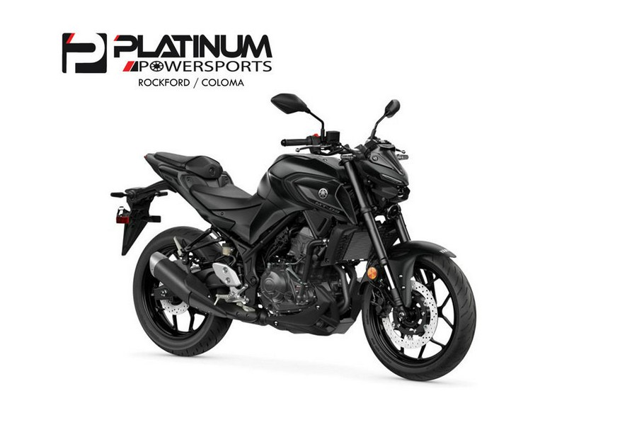 2026 Yamaha Mt-03 Matte Stealth Black