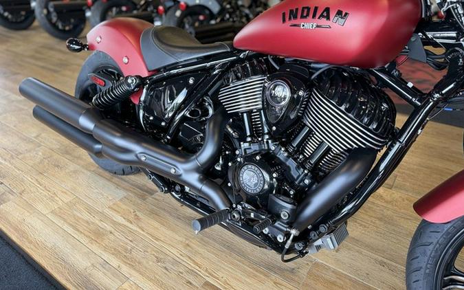 2025 Indian Chief Dark Horse Sunset Red Smoke