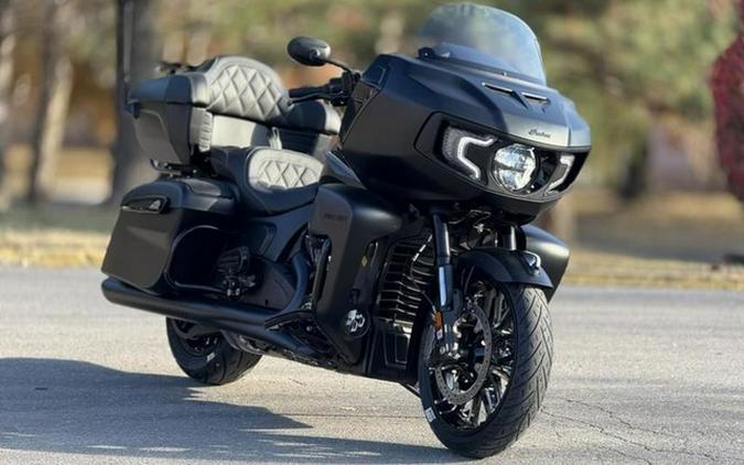 2026 Indian Pursuit Dark Horse 112 W/ Powerband Audio Black Smoke