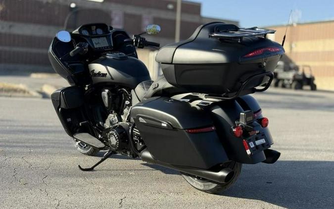 2026 Indian Pursuit Dark Horse 112 W/ Powerband Audio Black Smoke
