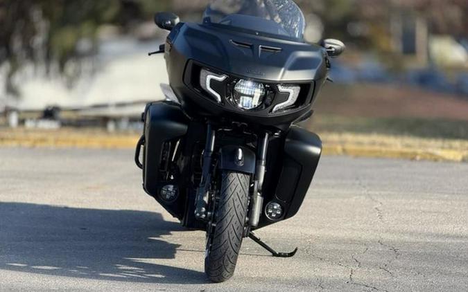 2026 Indian Pursuit Dark Horse 112 W/ Powerband Audio Black Smoke