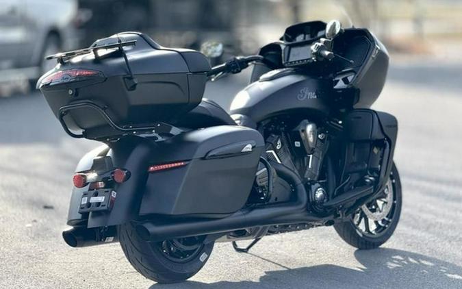 2026 Indian Pursuit Dark Horse 112 W/ Powerband Audio Black Smoke