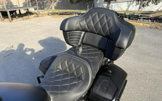2026 Indian Pursuit Dark Horse 112 W/ Powerband Audio Black Smoke
