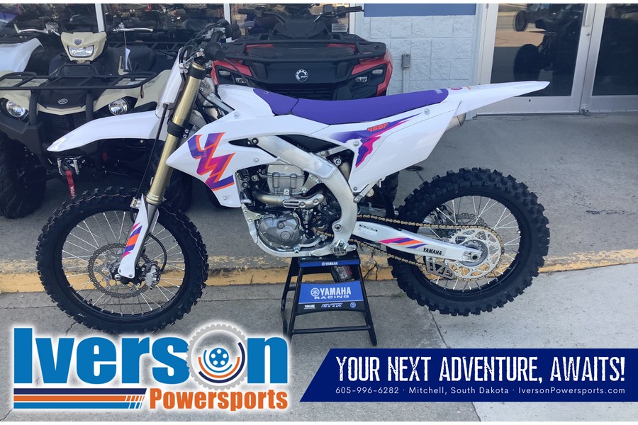 2024 Yamaha YZ450F - Anniversary White