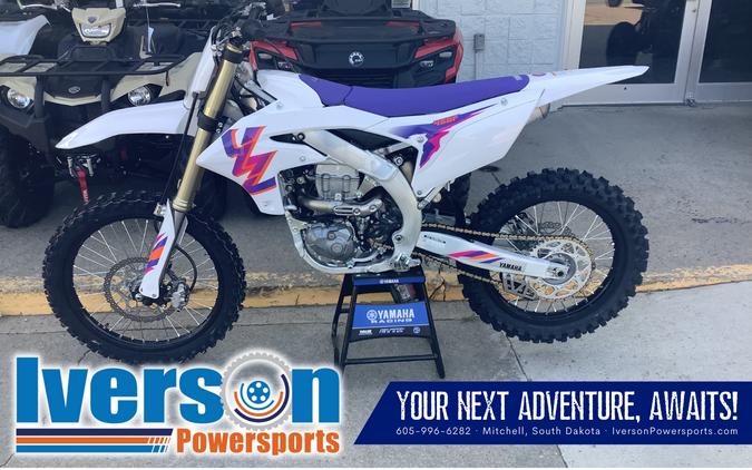 2024 Yamaha YZ450F - Anniversary White