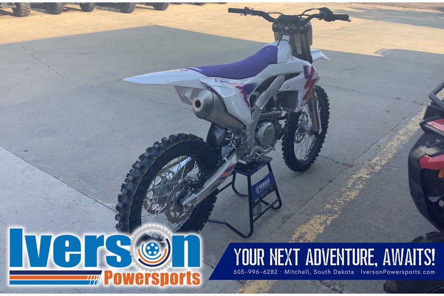 2024 Yamaha YZ450F - Anniversary White