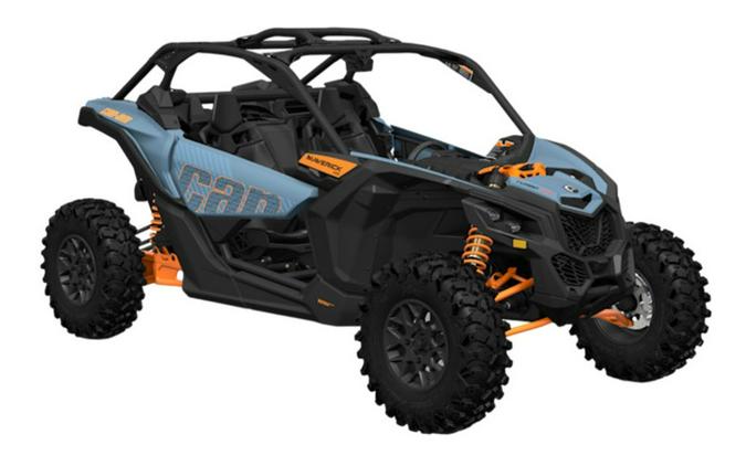 2026 Can-Am® Maverick X3 DS Turbo Scandi Blue & Orange Crush