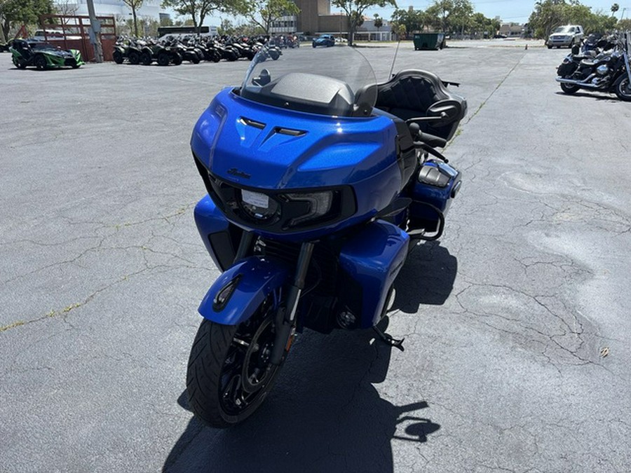 2026 Indian Pursuit Dark Horse 112 W/ Powerband Audio Deep Blue Metallic With Black M