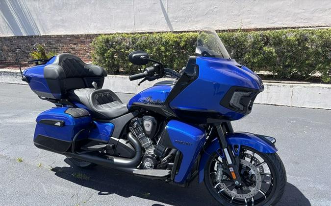 2026 Indian Pursuit Dark Horse 112 W/ Powerband Audio Deep Blue Metallic With Black M