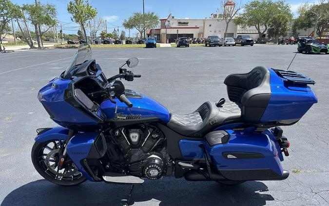 2026 Indian Pursuit Dark Horse 112 W/ Powerband Audio Deep Blue Metallic With Black M
