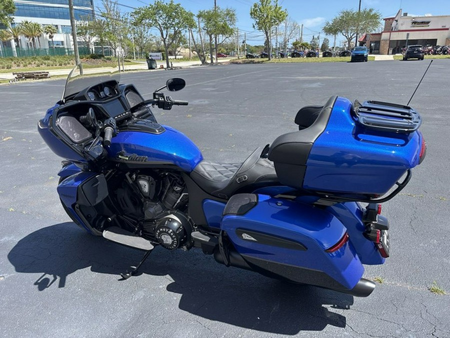 2026 Indian Pursuit Dark Horse 112 W/ Powerband Audio Deep Blue Metallic With Black M