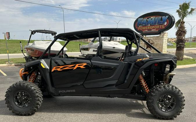 New 2024 POLARIS RZR XP 4 1000 ULTIMATE MATTE TITANIUM AND ONYX BLACK