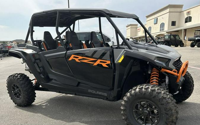 New 2024 POLARIS RZR XP 4 1000 ULTIMATE MATTE TITANIUM AND ONYX BLACK