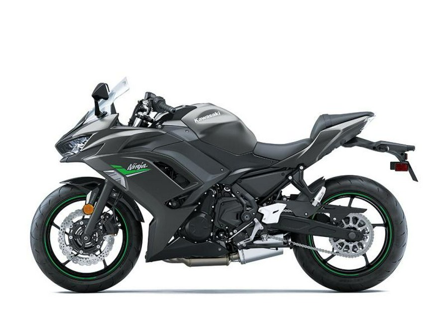 2024 Kawasaki Ninja® 650 Metallic Matte Graphenesteel Gray/Ebony