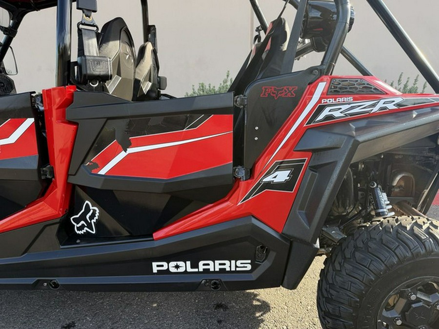 2015 Polaris RZR 4 900 EPS Havasu Red Pearl