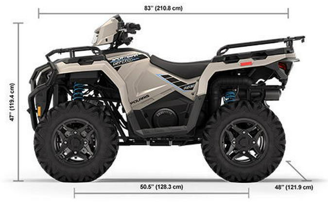 2024 Polaris Industries Sportsman 570 Ride Command Silver Quartz