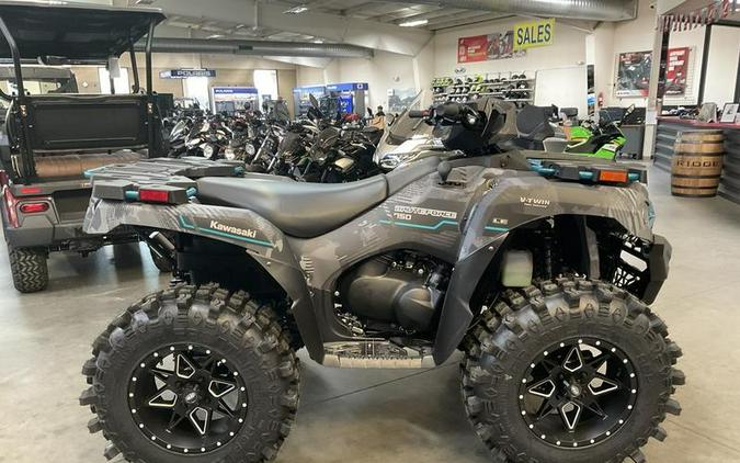 2025 Kawasaki Brute Force® 750 LE EPS Cypher Camo Gray