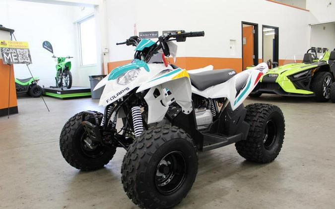 2024 Polaris® OUTLAW 110 EFI - WHITE / GREEN