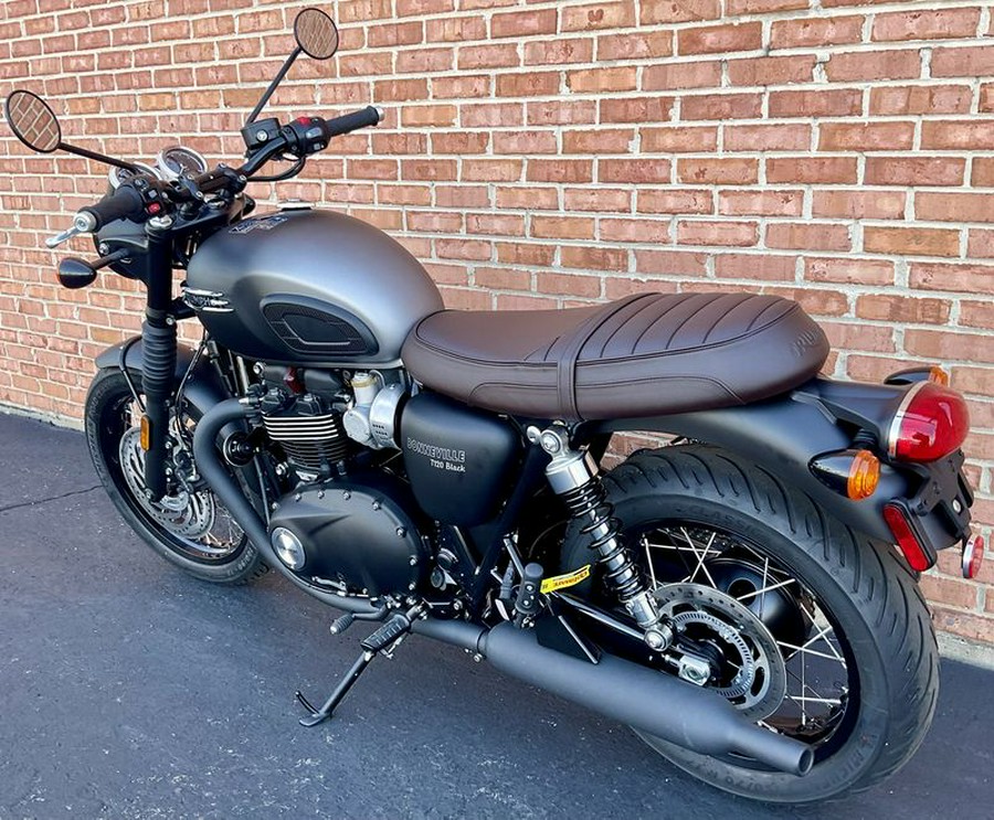 New 2024 Triumph Bonneville T120 Black