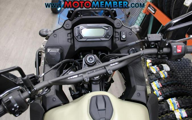 2026 Kawasaki KLR®650 Adventure ABS Cypher Camo Beige