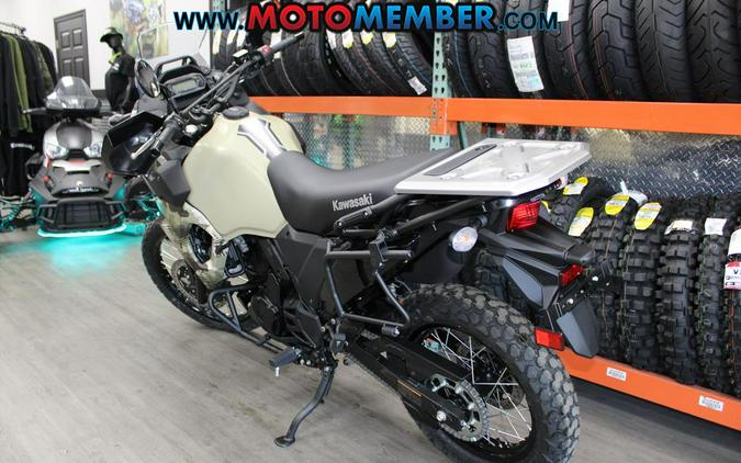 2026 Kawasaki KLR®650 Adventure ABS Cypher Camo Beige