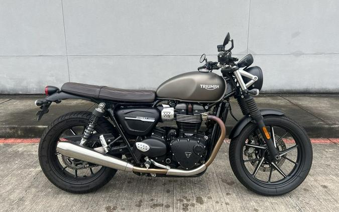 2019 Triumph Street Twin Matt Ironstone