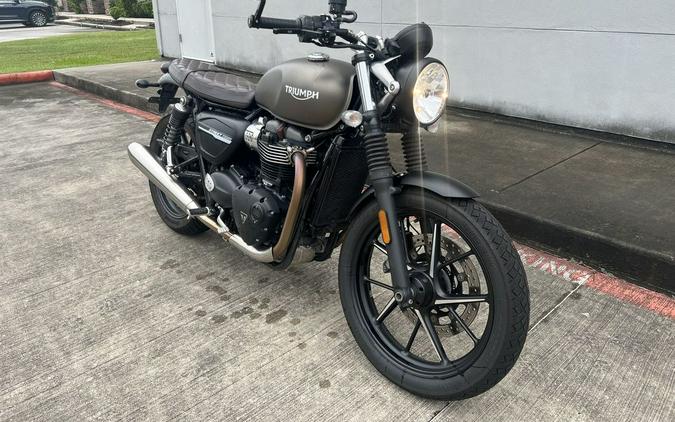 2019 Triumph Street Twin Matt Ironstone