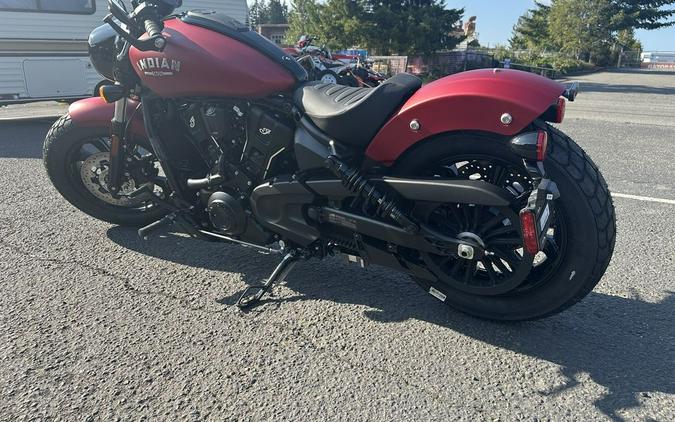 2025 Indian Motorcycle® Scout® Bobber Limited +Tech Sunset Red Smoke