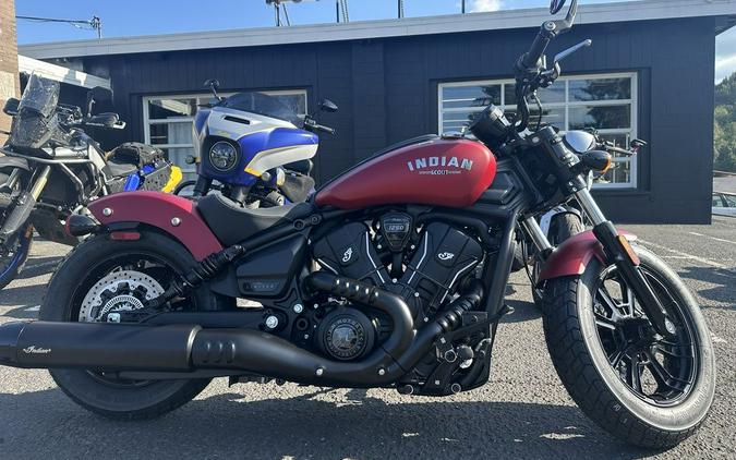 2025 Indian Motorcycle® Scout® Bobber Limited +Tech Sunset Red Smoke