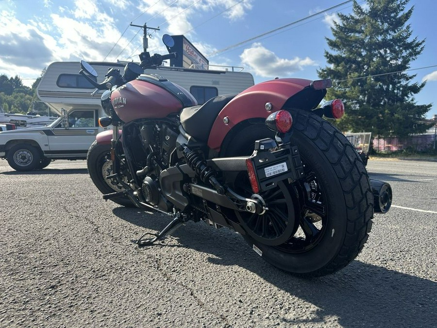 2025 Indian Motorcycle® Scout® Bobber Limited +Tech Sunset Red Smoke