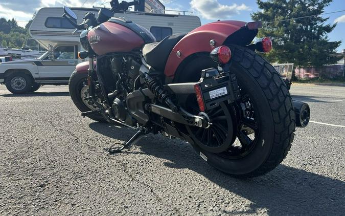 2025 Indian Motorcycle® Scout® Bobber Limited +Tech Sunset Red Smoke