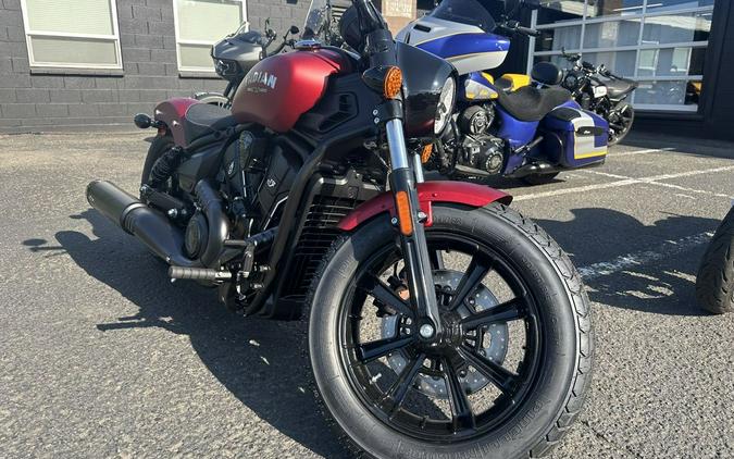 2025 Indian Motorcycle® Scout® Bobber Limited +Tech Sunset Red Smoke