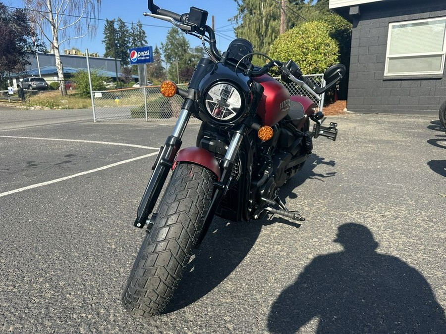 2025 Indian Motorcycle® Scout® Bobber Limited +Tech Sunset Red Smoke