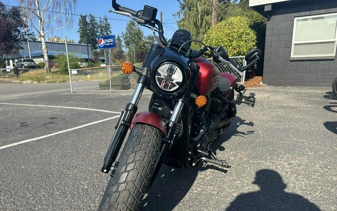 2025 Indian Motorcycle® Scout® Bobber Limited +Tech Sunset Red Smoke