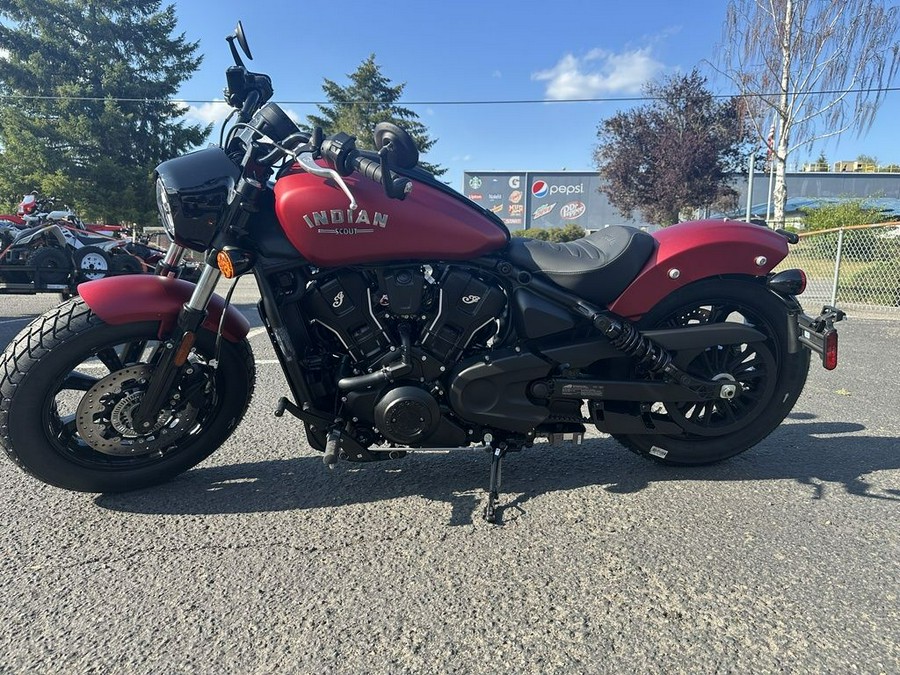 2025 Indian Motorcycle® Scout® Bobber Limited +Tech Sunset Red Smoke