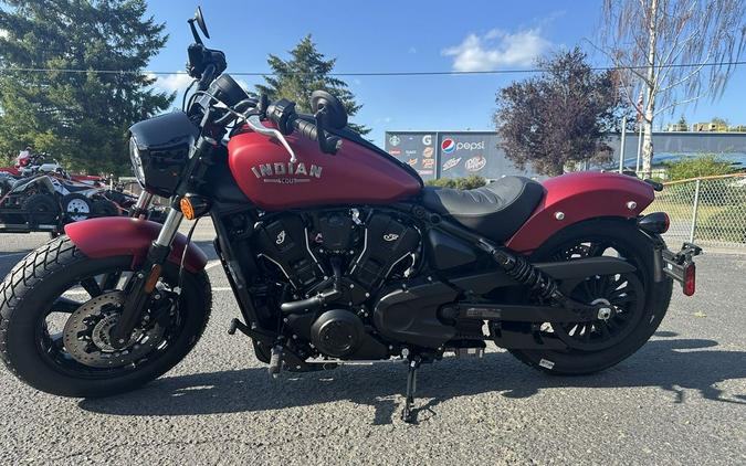 2025 Indian Motorcycle® Scout® Bobber Limited +Tech Sunset Red Smoke