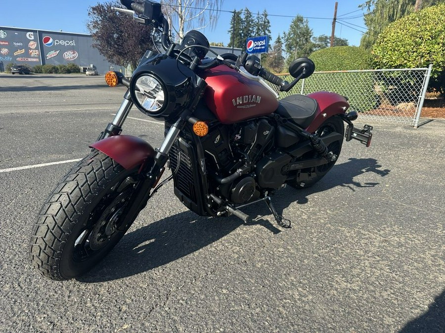 2025 Indian Motorcycle® Scout® Bobber Limited +Tech Sunset Red Smoke